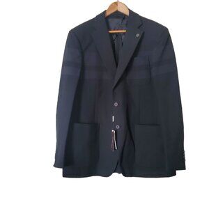 Michael Kors mens suits blazer coat‎ jacket stretch sz 44 regular black $798.00